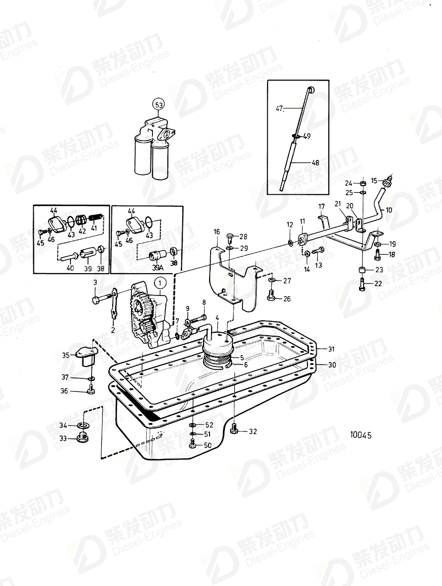 VOLVO Compression spring 421126 Drawing VOLVO Compression spring 421126 Drawing